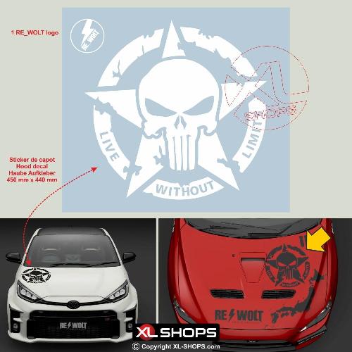 LIFE WITHOUT LIMITS sticker decal 45cm RE_WOLT